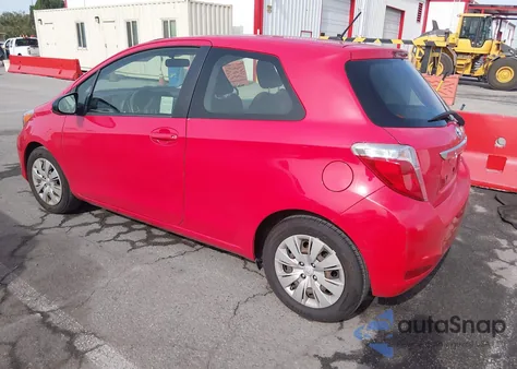 2013 Toyota Yaris L z USA, uszkodzony, nr VIN JTDJTUD30DD564219